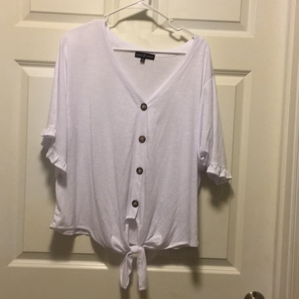 Plus size crop top